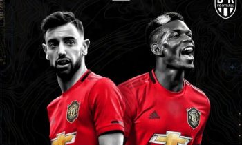 Bruno Fernandes y Paul Pogba